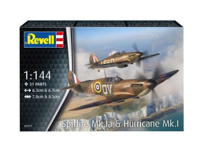 Supermarine Spitfire Mk.Ia & Hawker Hurricane Mk.I 