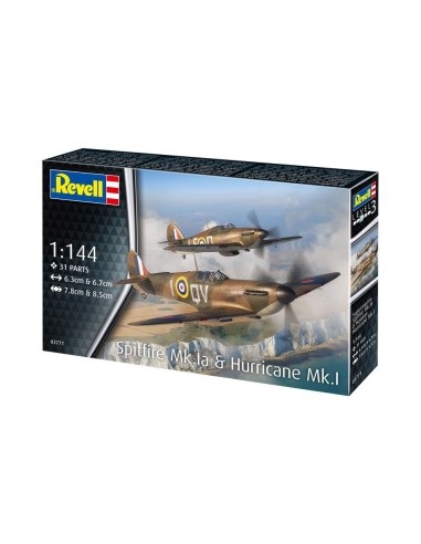 Supermarine Spitfire Mk.Ia & Hawker Hurricane Mk.I 