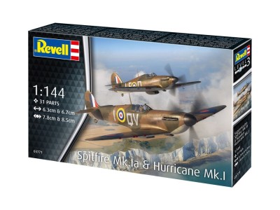 Supermarine Spitfire Mk.Ia & Hawker Hurricane Mk.I 