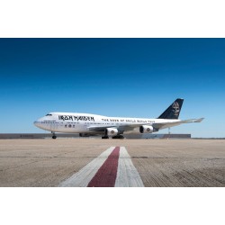 IRON MAIDEN Ed Force One - Boeing 747-400 