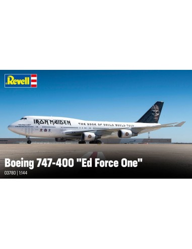 IRON MAIDEN Ed Force One - Boeing 747-400 