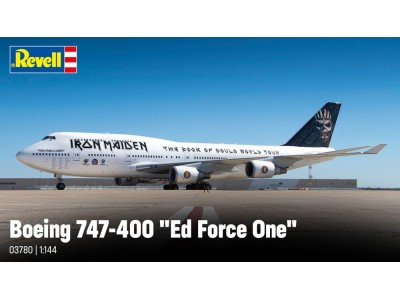 IRON MAIDEN Ed Force One - Boeing 747-400 