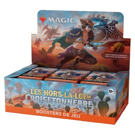 BOITE DE 36 BOOSTERS DE JEU LES HORS-LA-LOI DE CROISETONNERRE - MAGIC FR