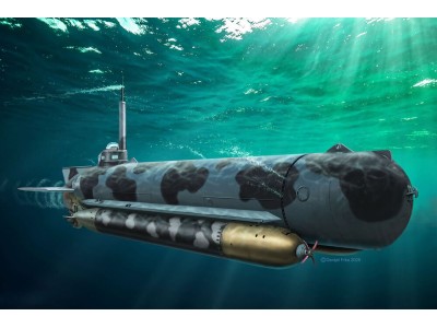 German Midget Submarine Type Molch 