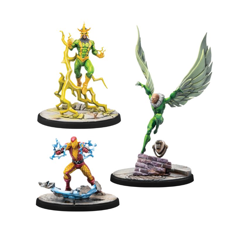 Electro & Sandman & Shocker & Vulture