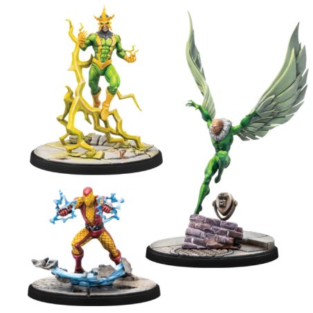 Electro & Sandman & Shocker & Vulture