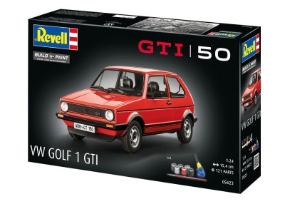 Geschenkset 50 Jahre VW Golf 1 GTi 
