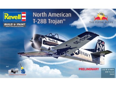 Geschenkset Flying Bulls T-28B Trojan 