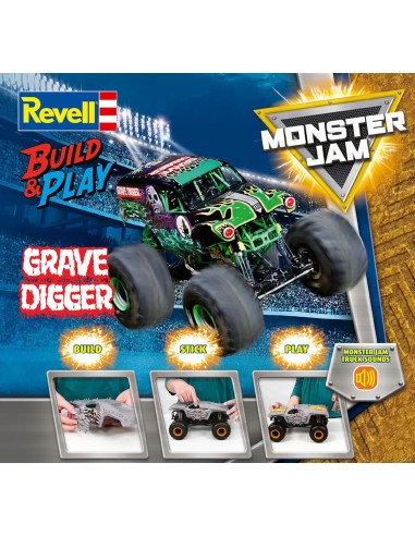 Build & Play: Monster Jam Grave Digger 