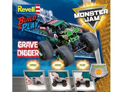Build & Play: Monster Jam Grave Digger 
