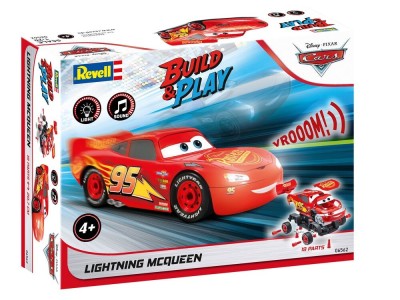 Lightning McQueen Disney-Cars Auto mit Licht&Sound 