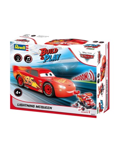 Lightning McQueen Disney-Cars Auto mit Licht&Sound 