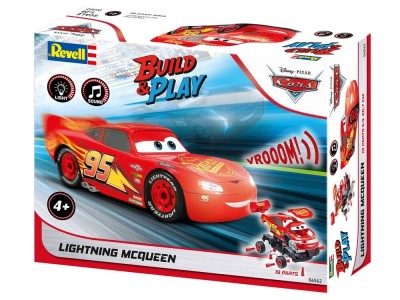 Lightning McQueen Disney-Cars Auto mit Licht&Sound 