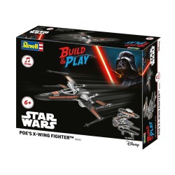 Poe's X-Wing Fighter (w/Sound): Build & Play  2