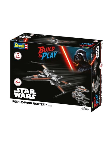 Poe's X-Wing Fighter (w/Sound): Build & Play 