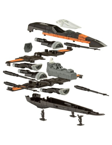 Poe's X-Wing Fighter (w/Sound): Build & Play 