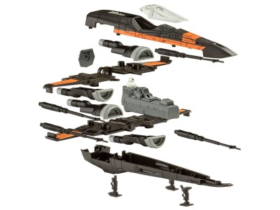 Poe's X-Wing Fighter (w/Sound): Build & Play 