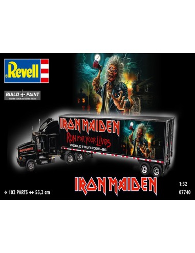 Tour Truck Iron Maiden (50th Anniversary) 