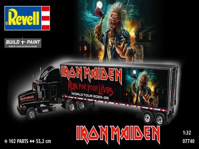 Tour Truck Iron Maiden (50th Anniversary) 