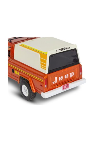 Jeep J-10 pickup with camper 
