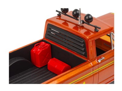 Jeep J-10 pickup with camper 