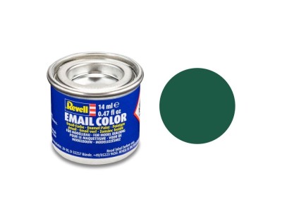 Revell Enamel dunkelgrün, matt 
