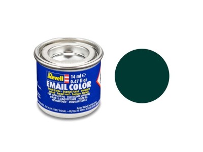 Revell Enamel schwarzgrün, matt 