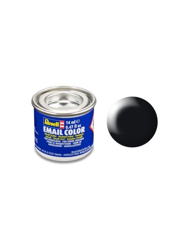 Revell Enamel schwarz, seidenmatt 