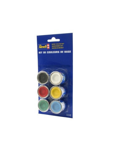Couleurs de base 6 pots 