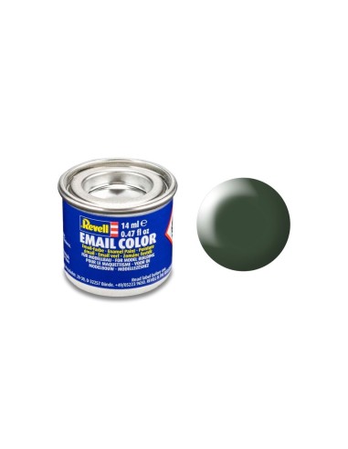 Revell Enamel dunkelgrün, seidenmatt 