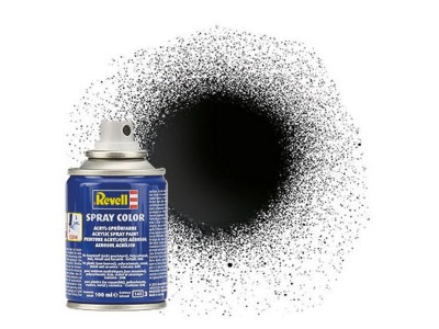 Spray schwarz, glänzend 