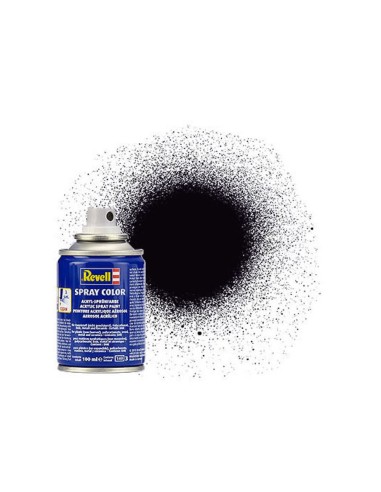 Spray schwarz, matt 