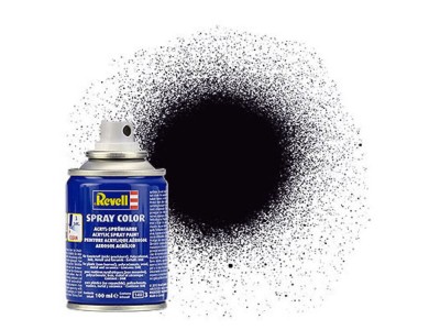 Spray schwarz, matt 