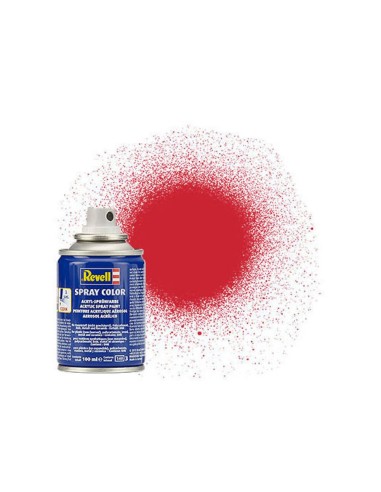 Spray feuerrot, seidenmatt 