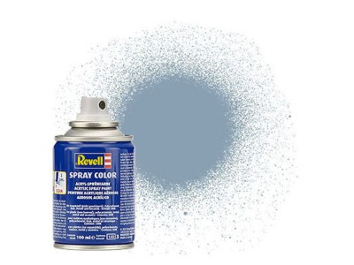 Spray grau, seidenmatt 