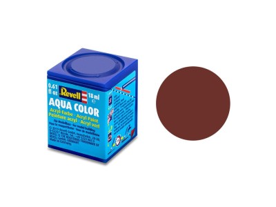 Aqua ziegelrot, matt 