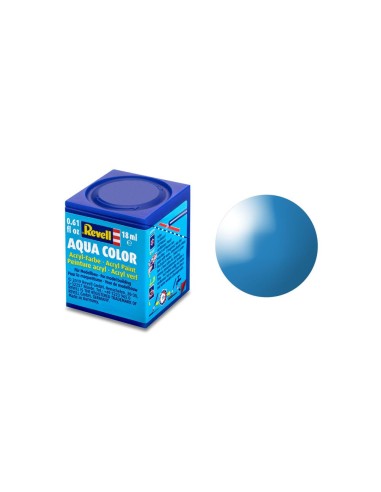 Aqua lichtblau, glänzend 