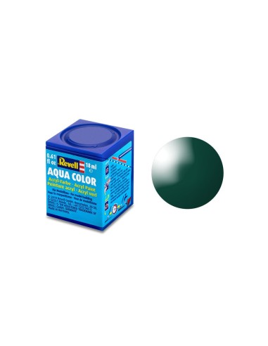 Aqua moosgrün, glänzend 