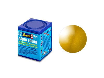 Aqua messing metallic 