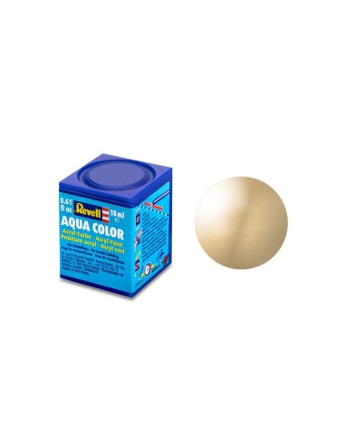Aqua gold, metallic 