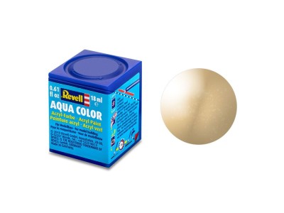 Aqua gold, metallic 