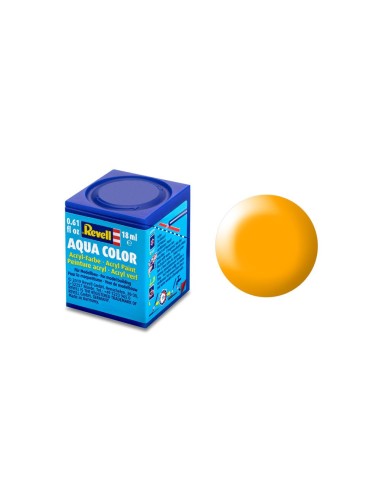 Aqua lufthansa-gelb, seidenmatt 