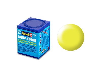 Aqua leuchtgelb, seidenmatt 