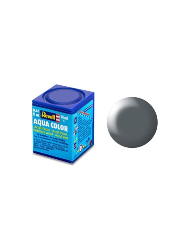 Aqua dunkelgrau, seidenmatt 