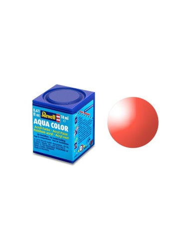 Aqua rot, klar 