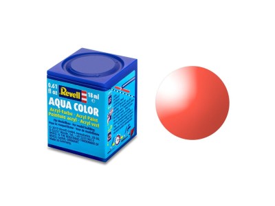 Aqua rot, klar 