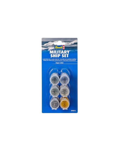 Farben-Set Militärschiffe 