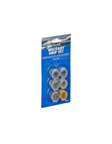 Farben-Set Militärschiffe 