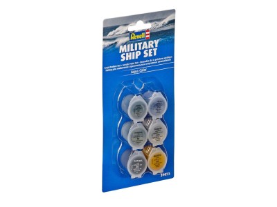 Farben-Set Militärschiffe 