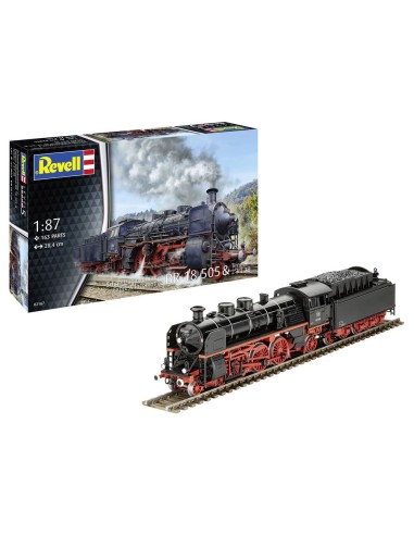 Model Set Schnellzuglokomotive BR18505 mit Tender 